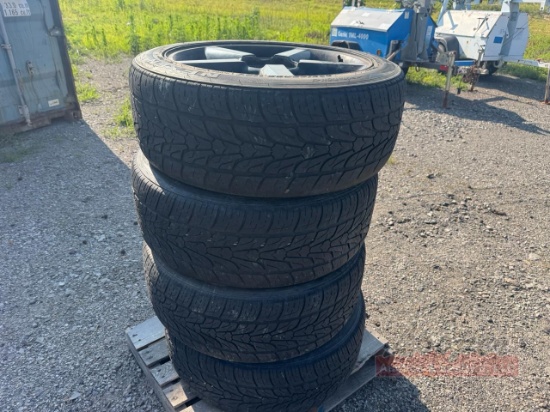 Set of (4) Tires and Wheels