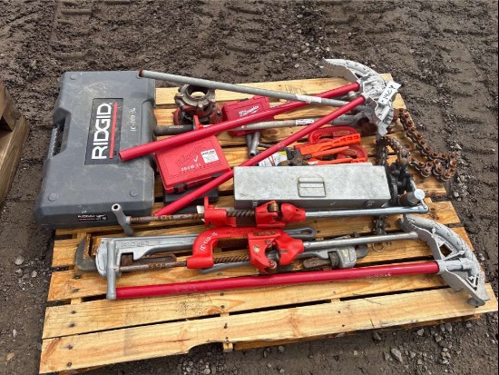 Pallet of Pipe & Plumbing Tools