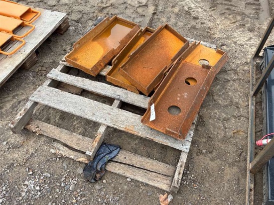 Pallet of Mini Skid Steer Plates