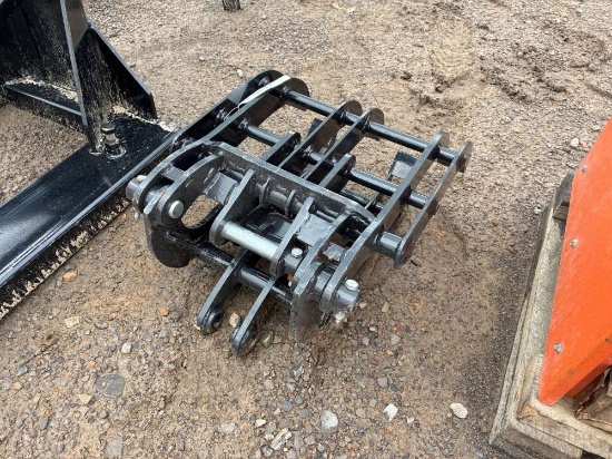Excavator Grapple Claw Attachment