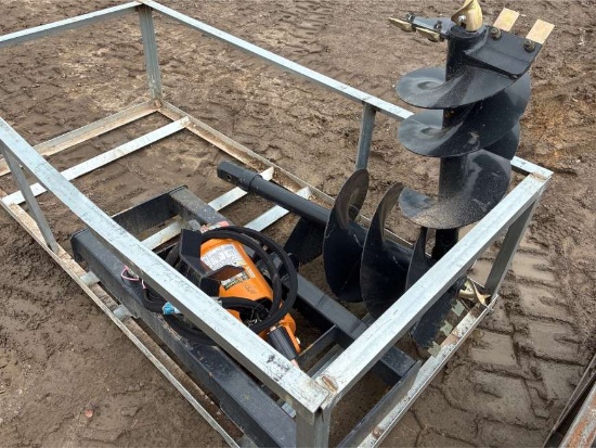Wolverine Hydraulic Auger Attachment