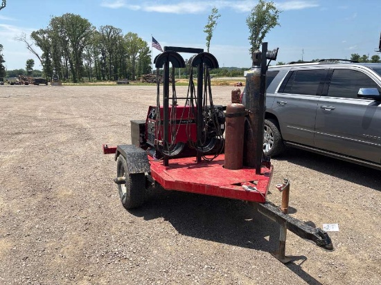 Lincoln Welder on Trailer