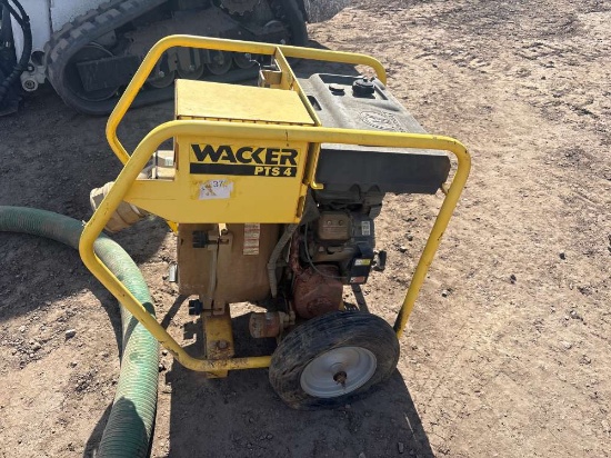 Wacker PTS4 Trash Pump w/ Hose