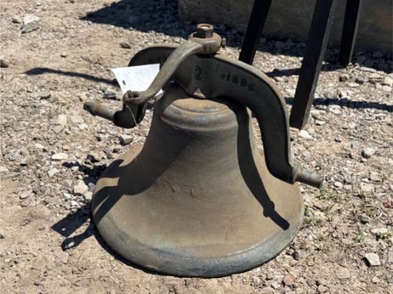 Cast Iron Bell and Stand