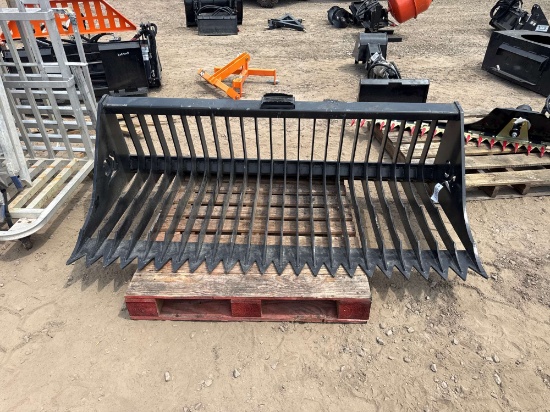 72in. Quick Attach Rock Bucket