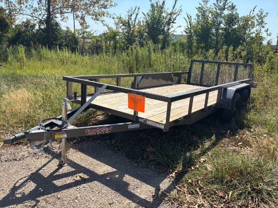 77in x 16ft Tube Top Utility Trailer