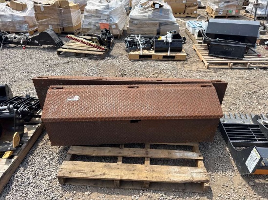 (2) Diamond Plate Toolboxes