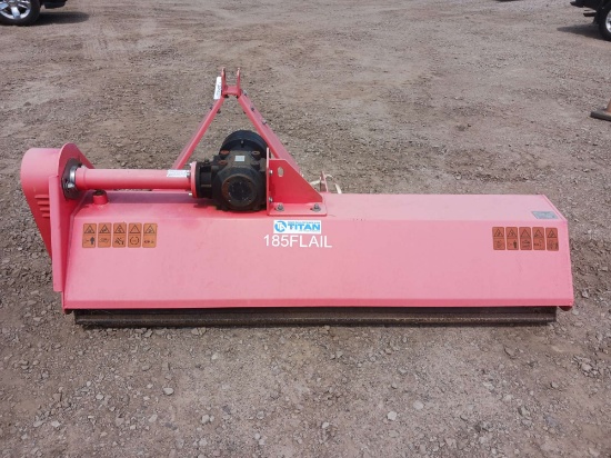 2020 Titan 3pt. 6ft. 185 Flail Mower