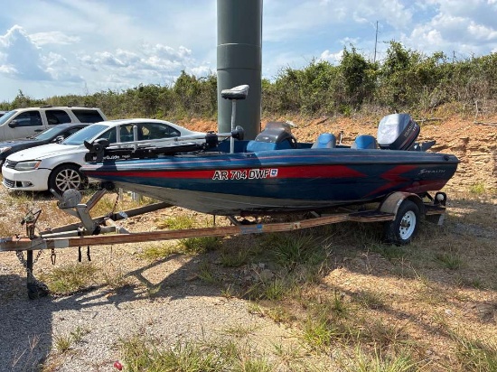 1989 16ft Stealth Bass Boat w/ Trailer