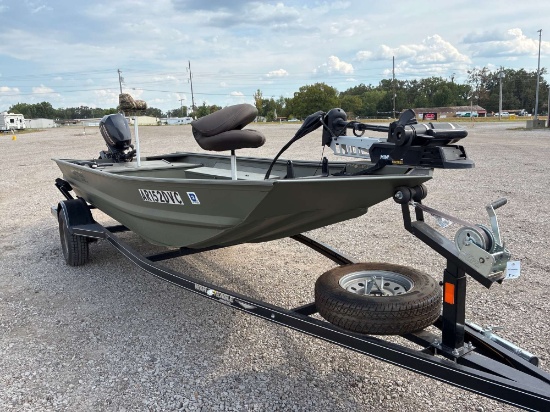 2021 War Eagle 16' Aluminum Boat