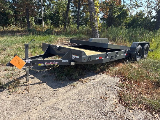 83in x 22ft Tilt Bed Equipment Trailer