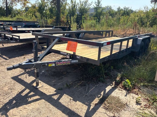 2026 82in x 18ft Tube Top Utility Trailer