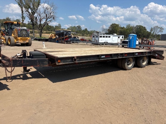 18ft Equipment Trailer W/ Dovetail