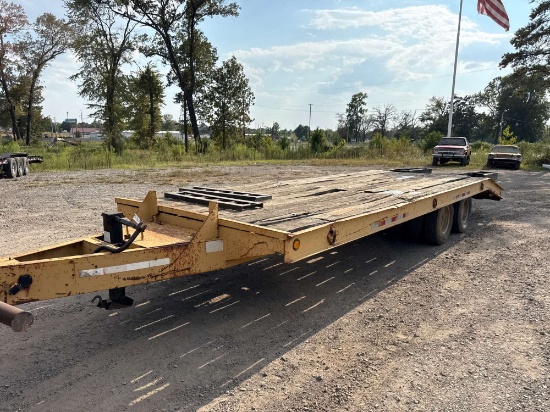 25ft. Pintle Hitch Equipment Trailer
