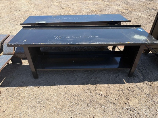 Steel Shop Table