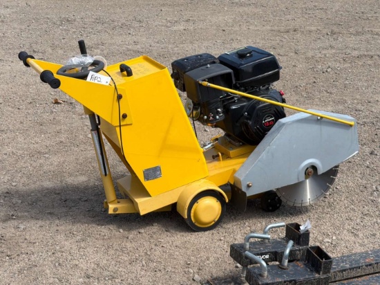 Equipment Source Walk Behind Concrete Saw