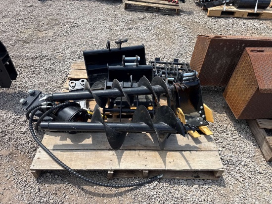 Mini Excavator Attachment Set