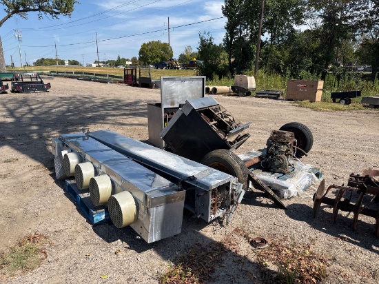 (2) Walk-In Cooler Units, (2) Stoves & Compressor