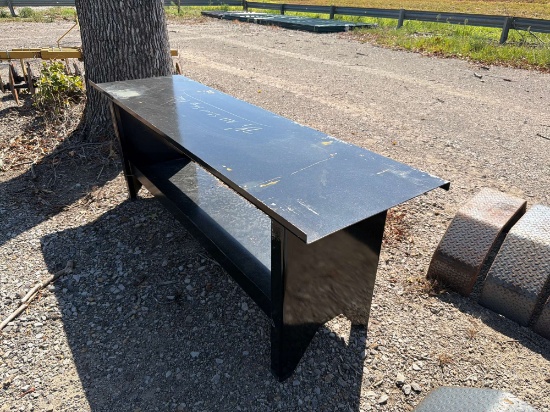 Steel Shop Table