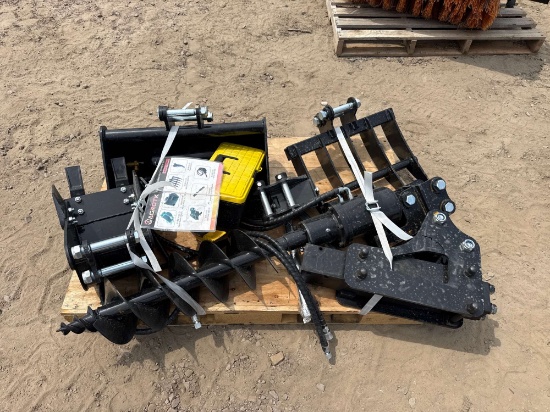 Mini Excavator Attachment Set