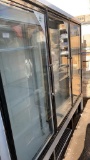 3 Door Glass Refrigerator