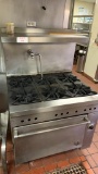 6 Burner Range
