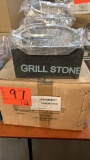 Griddle Stone and Holder