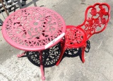 Patio Chair and Table