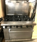 6 Burner Range