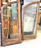 Arched Glass French Doors