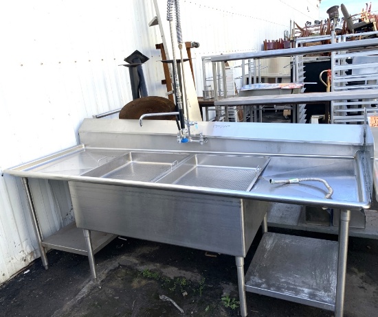 38x98" Commercial Sink