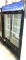 2 Glass Door Reach In Refrigerator