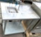 24x36'' Work table w/ sink