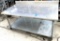 36x72” work table with castors