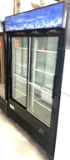 2 Glass Door Reach In Refrigerator