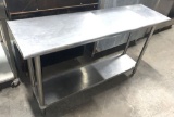 18x60” Work Table