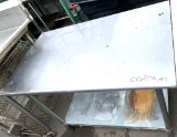 30x48” work table