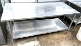 30x72” work table
