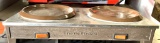 Double Burner Decanter Warmer