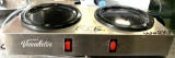 Double Burner Decanter Warmer