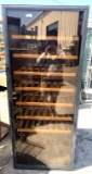 Glass Door Bottle Cabinet