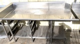 30x71” Clean Side Dish Table