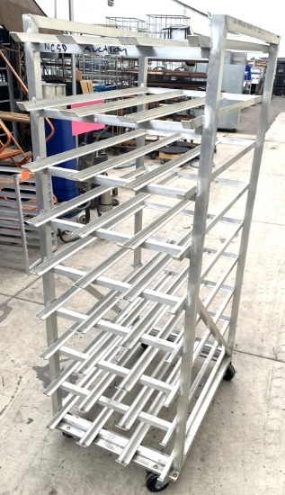 69" Mobile Can Rack