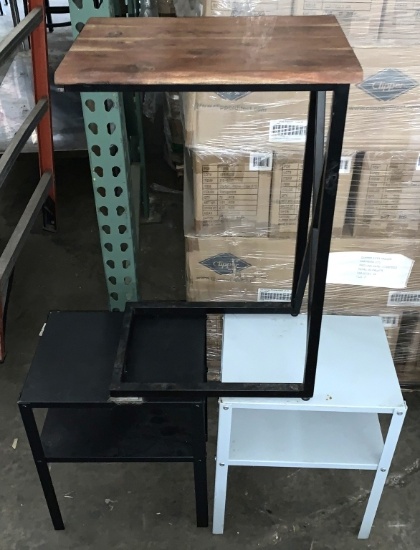 End Tables & Book Shelf