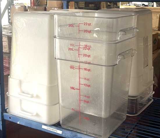 22 qt Storage Containers