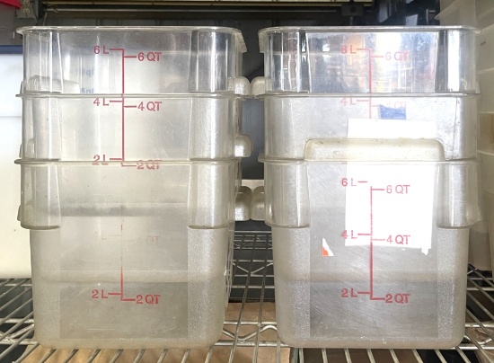 6 qt Containers
