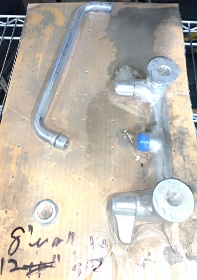 8" Wall Mount 12"  Spout Faucet