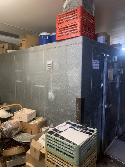 8x12x7 1/2" H Walkin Freezer