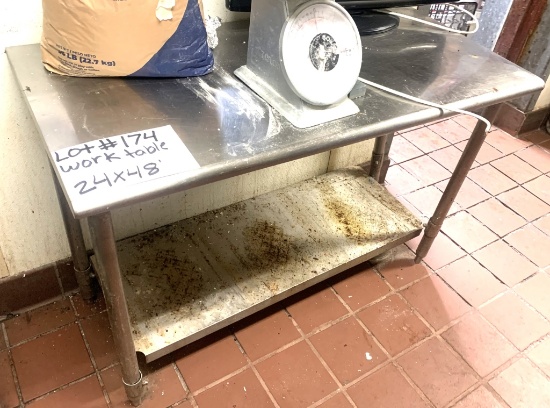 24x48" Work Table