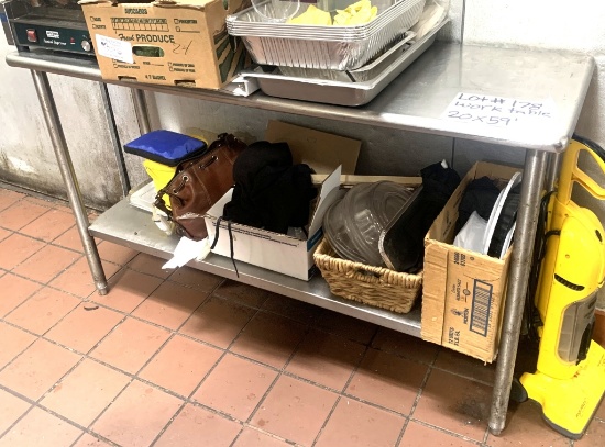 20x59" Work Table